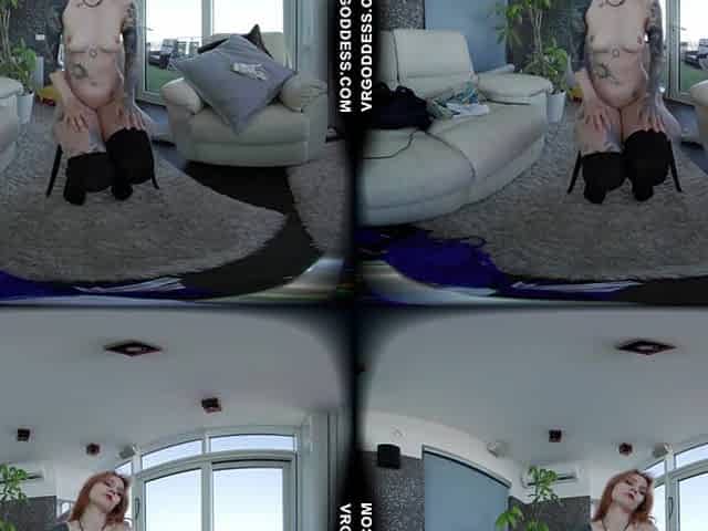 Cheri Striptease Dances In A Costume Then Dildo Masturbates With Finger In Her Ass