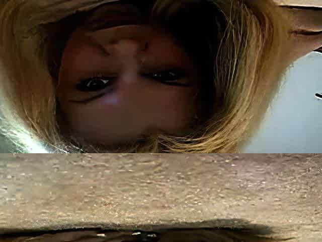 Lapdance and blowjob made by BIG boobs blonde