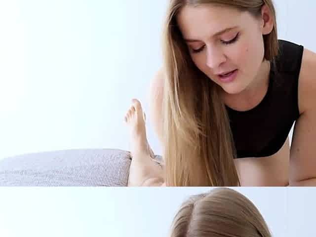 Sexy MILF Stepmom Seduces Stepson Before Going To His Dad's