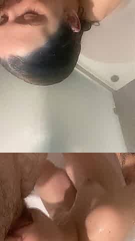 Shower Sex and this guy finished on me!