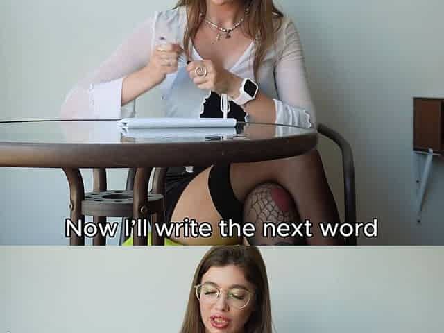 Slutty English Teacher Fucks her Virgin Student