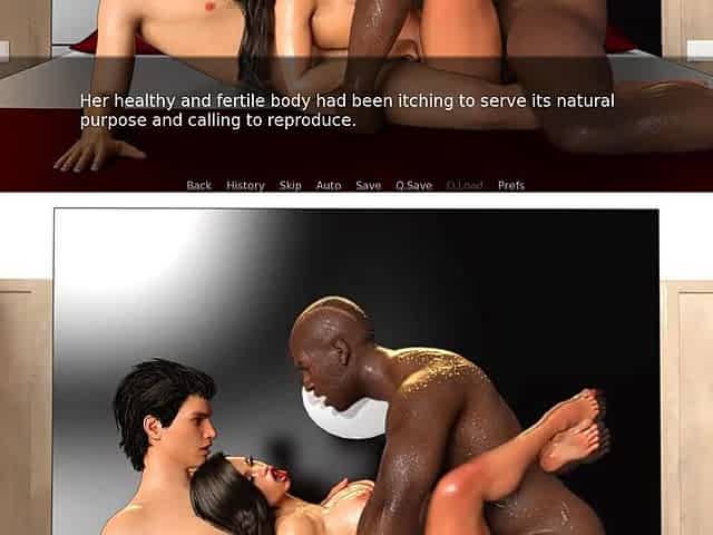A Couple's Duet Of Love Lust The Wife Laid On Top Of Her Hubby While The Bull Creampies Her Ep 52