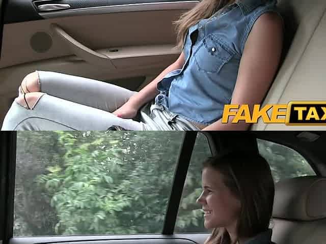 Lady wants to see the driver's big dick