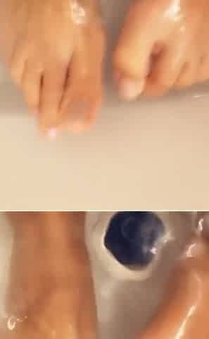 Join My Fan Club on Faphouse if You Like My Wet Feet and Toes