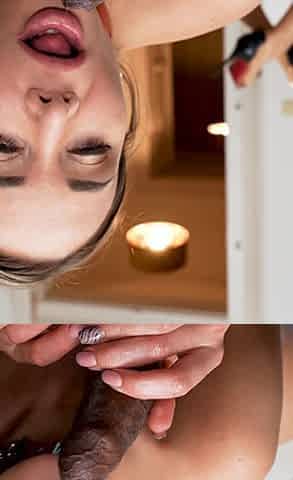 Venera Maxima foreskin play cum in mouth POV blowjob