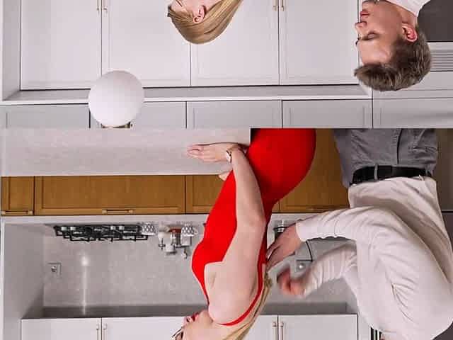 My stepsister sat on my big cock again. Right on my