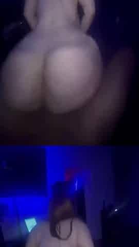 My mother-in-law's magnificent large butt (Loop)