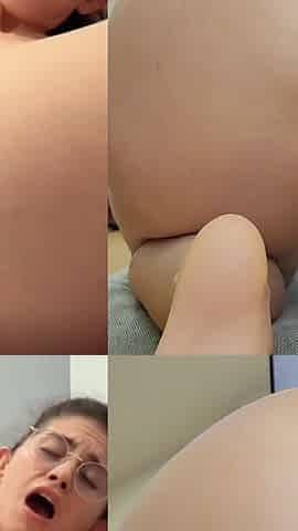 Creamy Pussy Dildo Fuck Orgasm