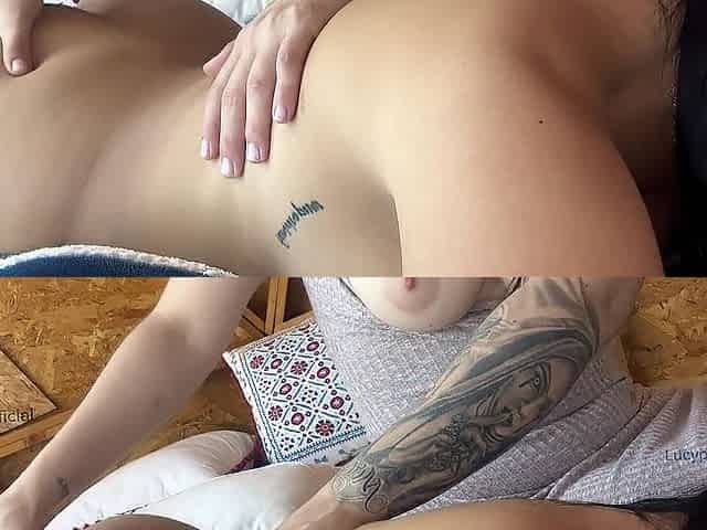 Dos lesbianas se conocieron en un hotel y terminan follando