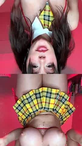 Jakara Mitchell Oiled Breasts Seductive Dance Tease