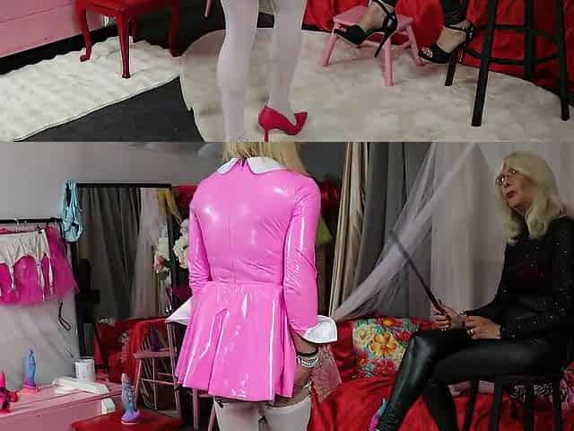 Lady Fee Desires to See Sissy Dee Riding Different Toys
