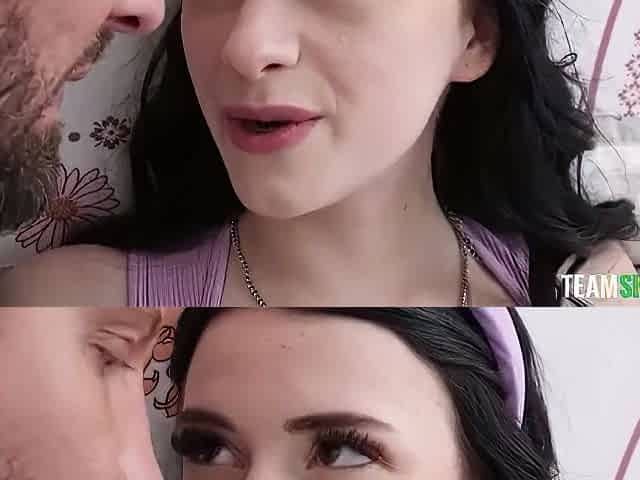 Roxie Miller - My First Cum Inside Me, Stepdaddy Roxie Millers First Creampie