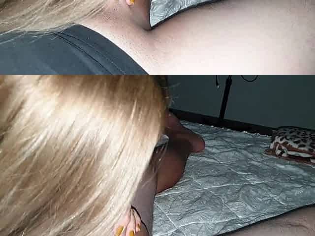 Late Night in Bed She Takes Control