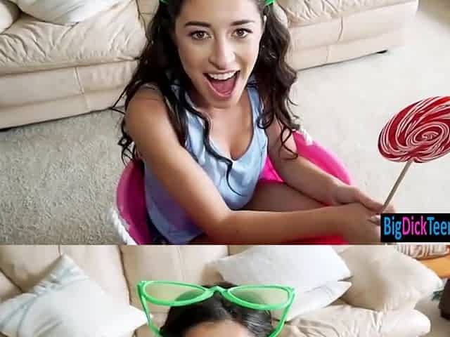 Skinny Teen 18+ Pussy Fucked By Huge Hard Co - Cameron Canela