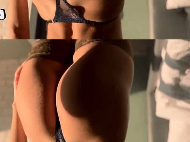 Sexy Melissa Burn ripples her abs in tights and heels, Lord