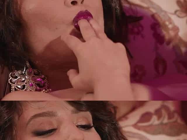 Liv Wild's Corset-Clad Solo Heat in Brunette Temptation