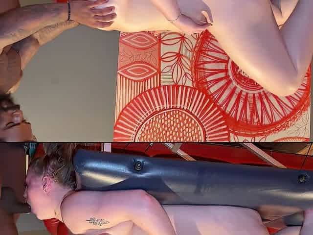 Happy Ending Massage Bouncy Ass Blonde Pawg Gets Sensual Massage By Tattooed Bbc Masseur