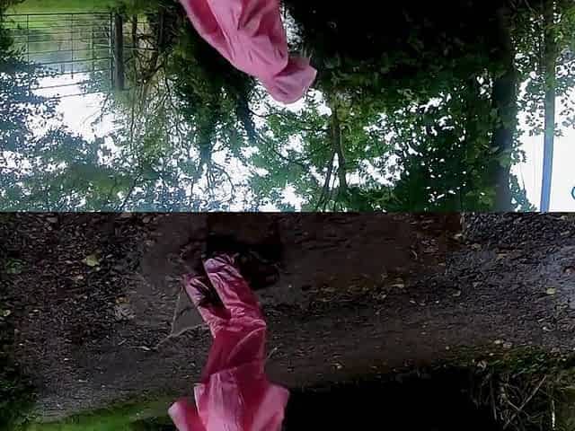 Lucy's Transparent Rainwear & Outdoor Public Pussy Tease