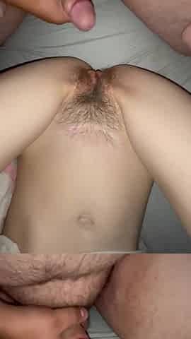 Cumming All Over Girlfriend Pussy