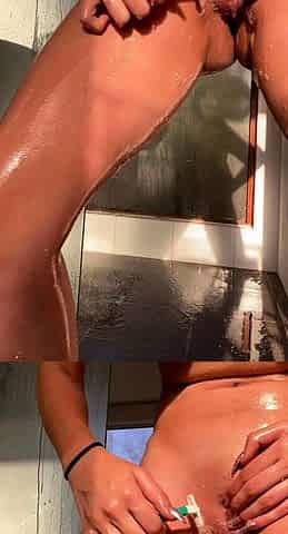 Great Big Boobs On Masturbating Redhead