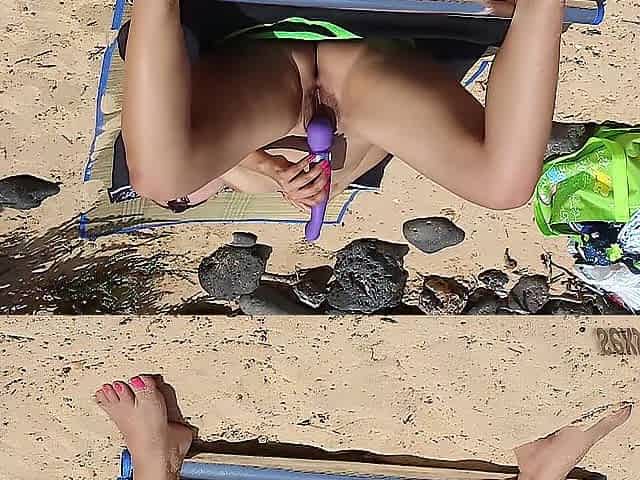 Fuerteventura Beach Squirt Cum
