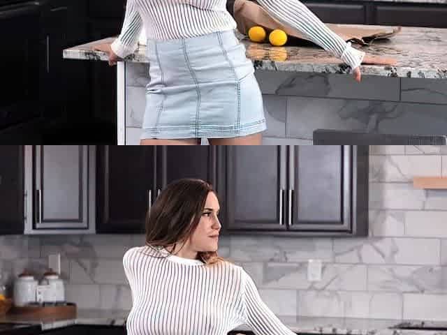 Brunette hardcore blowjob