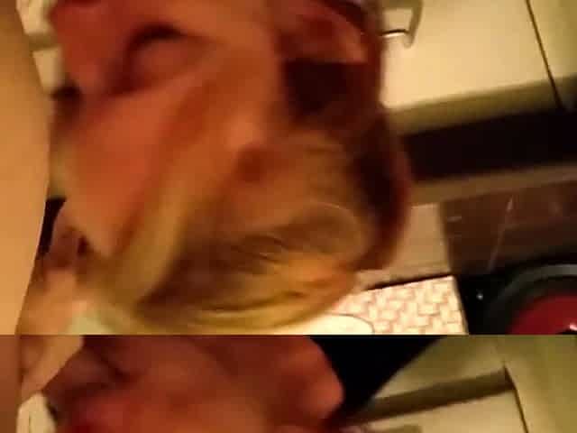 Mandy's Sister Gives an Amateur Blowjob and Swallows Cum