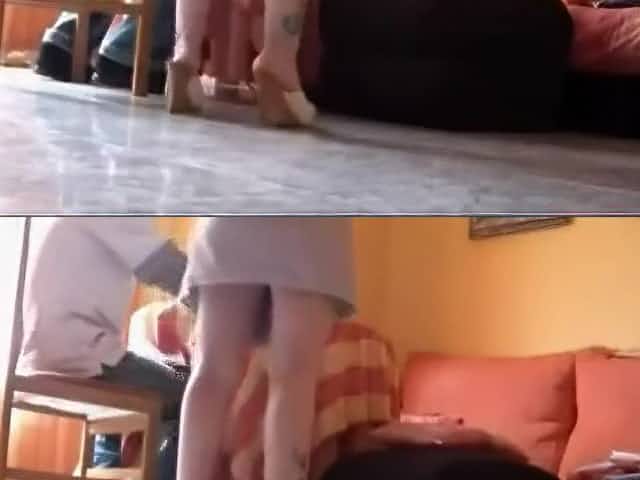 From Madrid. My hidden camera recorded what happened. The cougar !