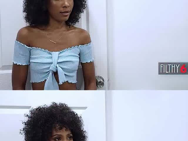 Ebony stepdaughter rides on stepdad's BBC - Olivia Jay