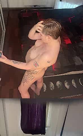 Cought masturbating