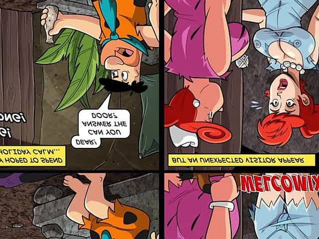 Banging the mother i'd like to fuck's large butt! Flintstoons