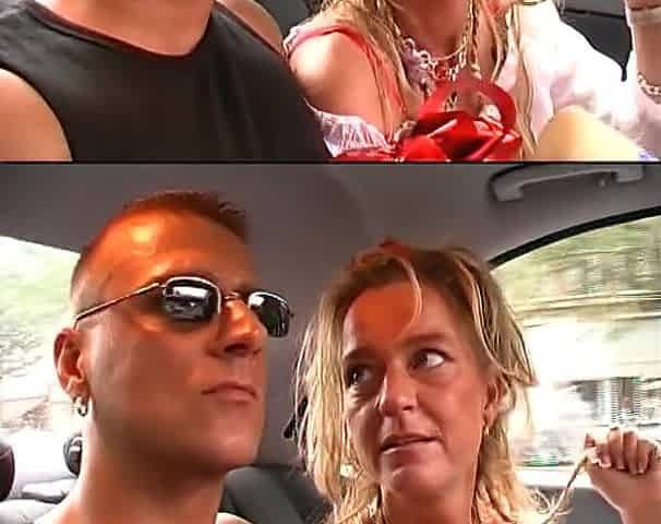 German Lady Sucked His Cock and Made Him Cum with Her Hands