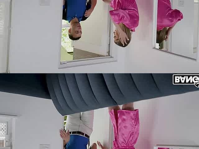 Step Mommy Takes Hot Shower