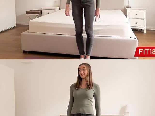 Casting 177cm Tall And Skinny Czech Teen M With Stacy Cruz