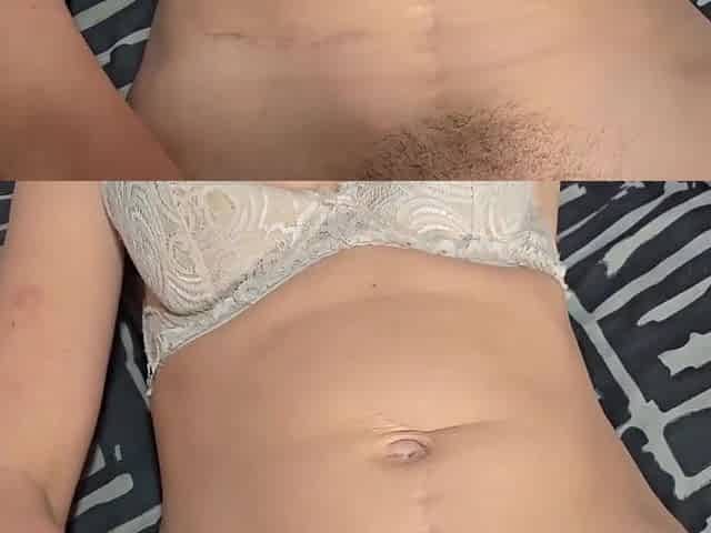 Mutual Masturbation And Cumming On My Wifes Pussy While She Finger Fucks Herself