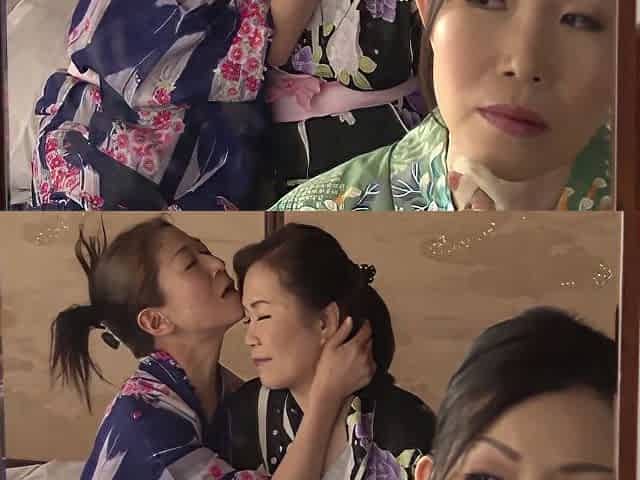 Mature Lesbian Friends Sticky Hot Spring Trip - Part.3 Part 1
