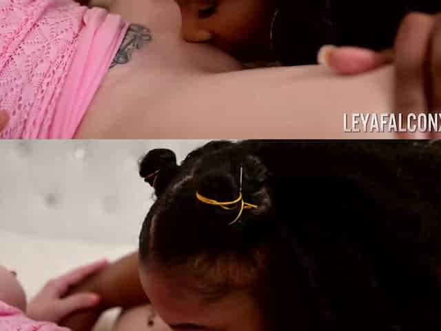 Ebony Olivia Jay Seduced By Leya Falcon