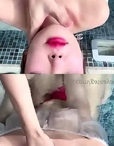 Busty amateur teen girl toying her pussy on webcam