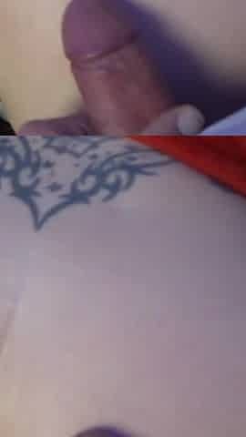One Nice Cumshot on Your Wifes Ass