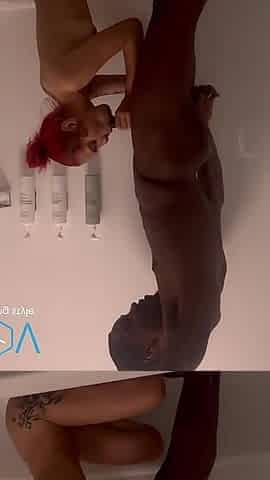 Ricandadoll and Phantom Passionate Shower Affair