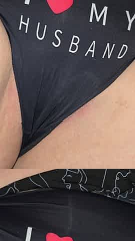 I Love My Husband - Naughty Underwear Tease