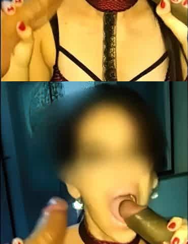 Trio con la esposa