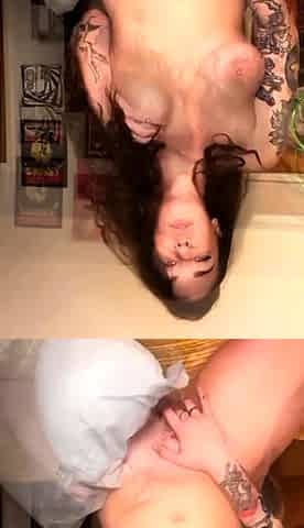 Brunette Solo Webcam Masturbation