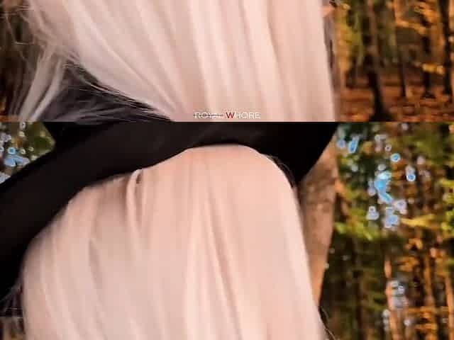 Suzie Sparklez - Horny Witch Pissing And Tasting Urine In The Dark Forest