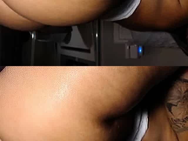 Big-Ass Latina Amateur Turns Up and Masturbates on Webcam