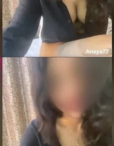 Anaya77 Super Hot and Shy Indian Stripchat Model - Homemade solo masturbation