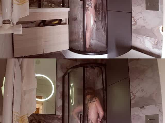 Andre Love, That Slut, Got Fucked Hard After Her Shower.