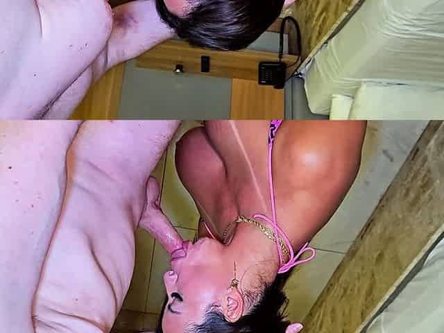 Fucking doggystyle the real Brazilian ass
