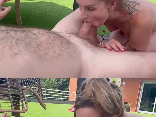 Verified Amateurs - Je Le Suce Pendant Qu Il Fume Sa Cigarette Et Il Remplit Ma Bouche De Sperme