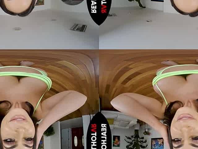 Big Tits Stepmom Wants To Know If Her Tight Crop Top & Short Shorts Are Small Enough - RealHotVR